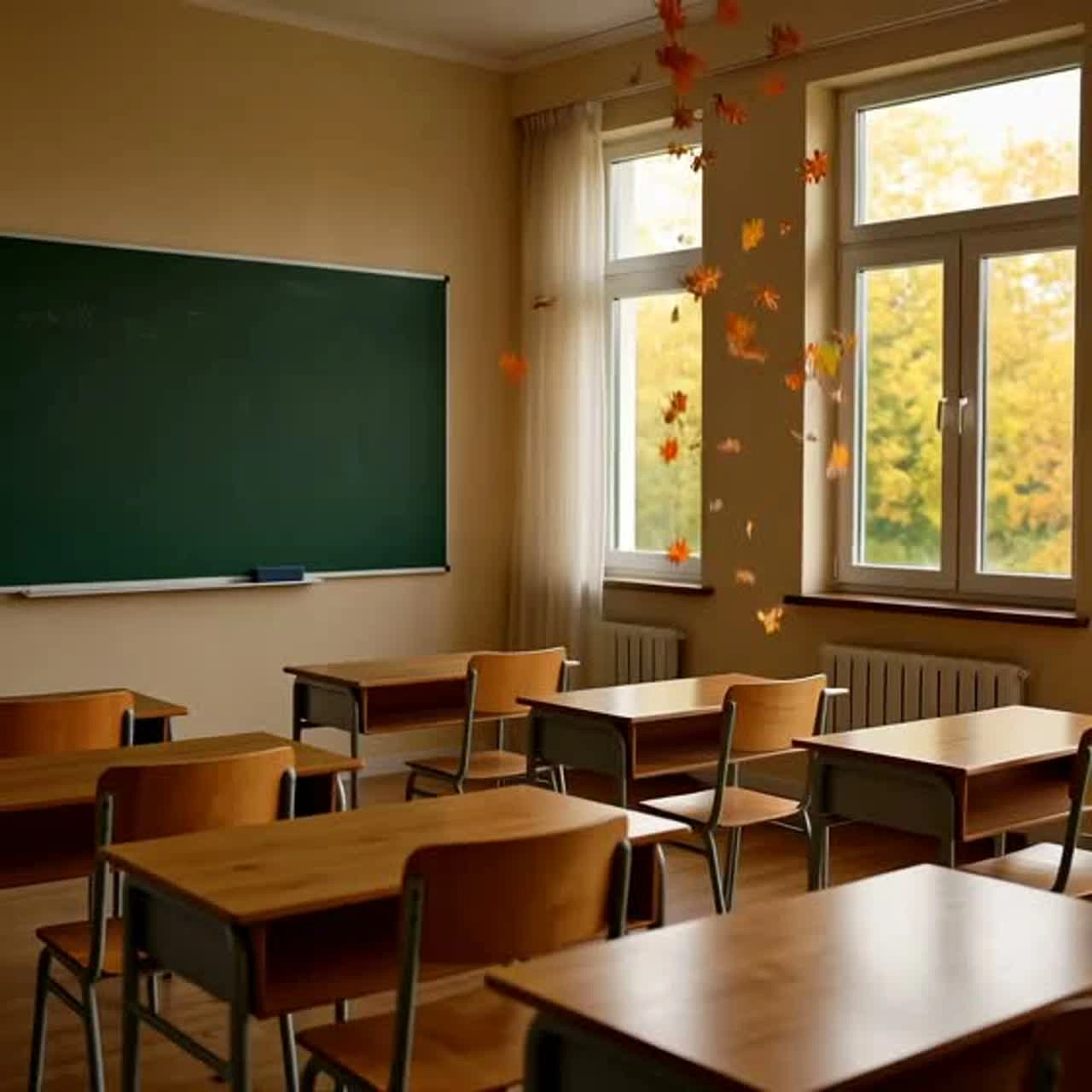 Ilustracja do wiersza Szkoła