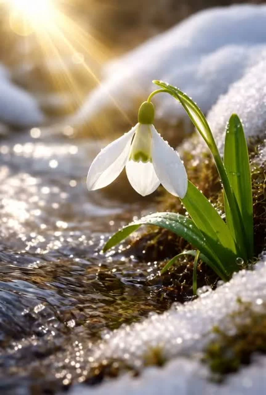 Прелесть, снова пришла весна