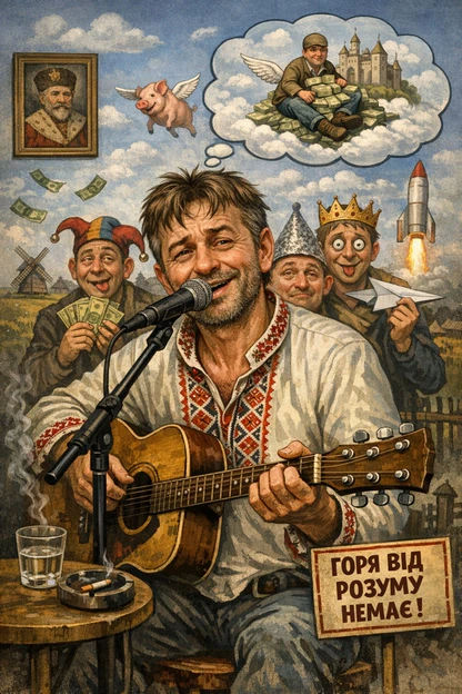 Ілюстрація до вірша Про дураків