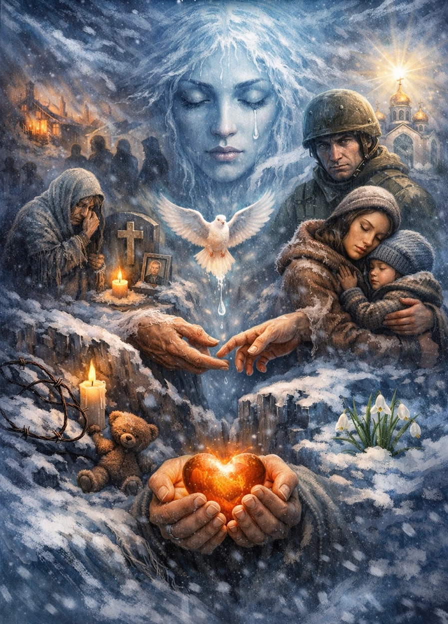 Ілюстрація до вірша Зима