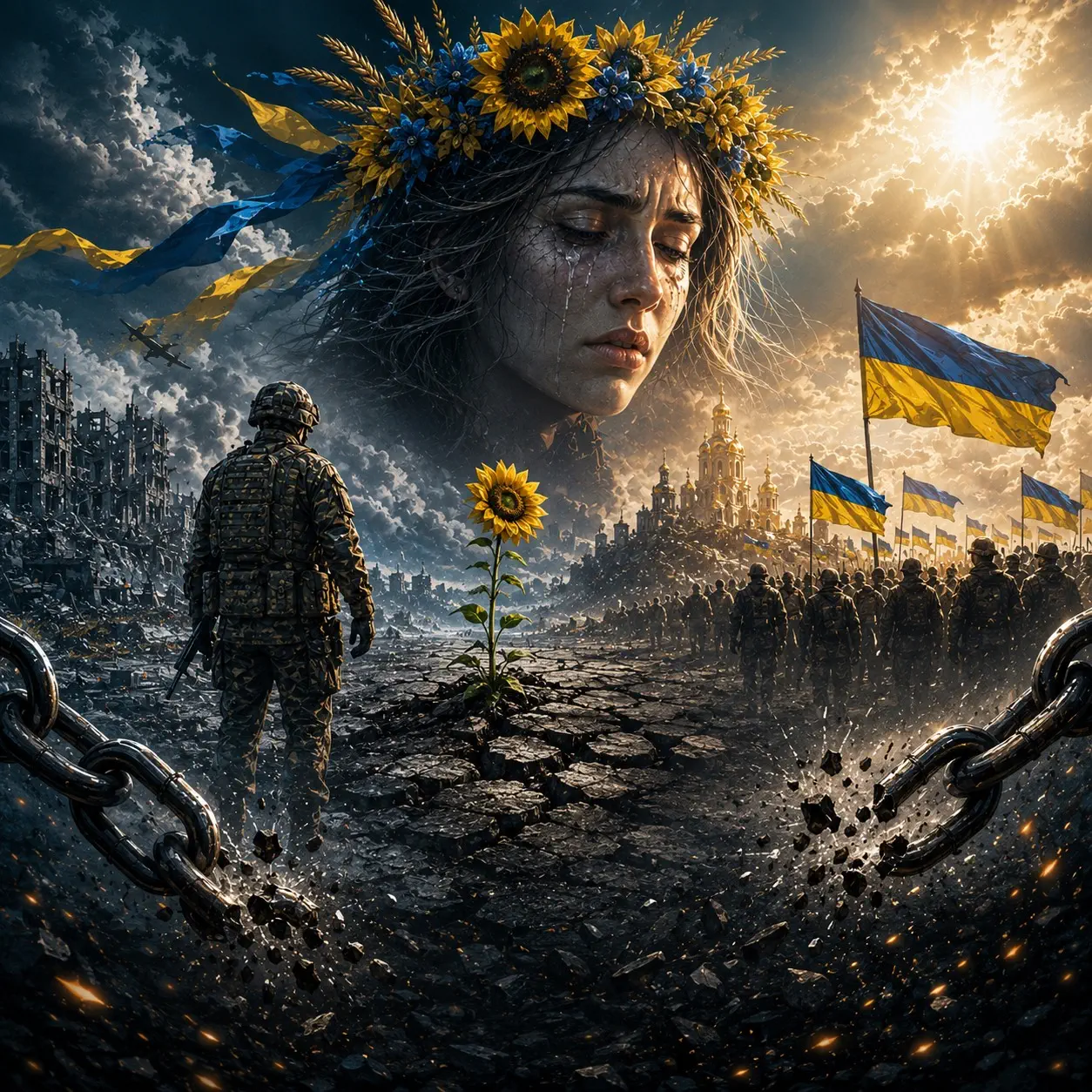Ілюстрація до вірша Кайдани